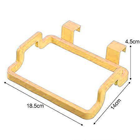 1170 Kitchen Plastic Garbage Bag Rack Holder (Orange Color) - SkyShopy 1170 Kitchen Plastic Garbage Bag Rack Holder (Orange Color) - SkyShopy